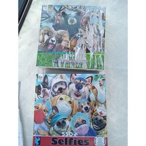 Jig Saw Two Puzzles Ceaco Selfies